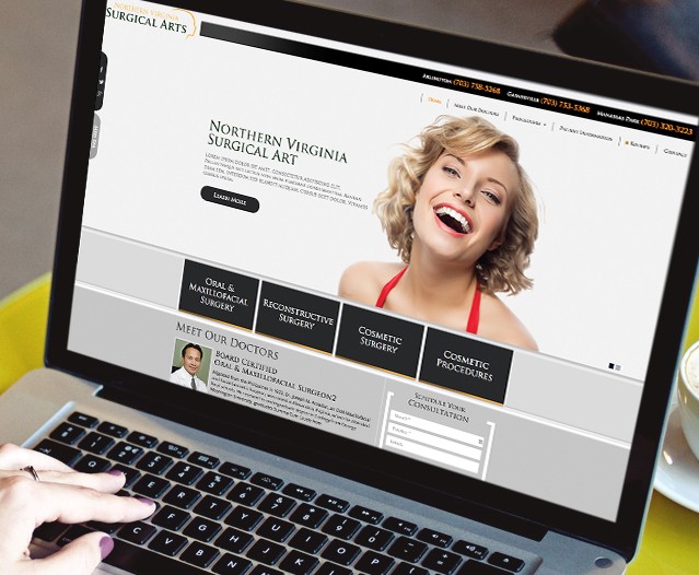 dental website design